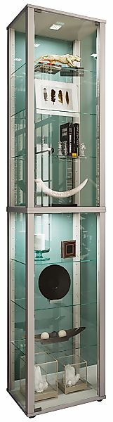 VCM Standvitrine "Holz Glas Stand Vitrine Sammelvitrine Kavisa XL" 1 Stk. t günstig online kaufen