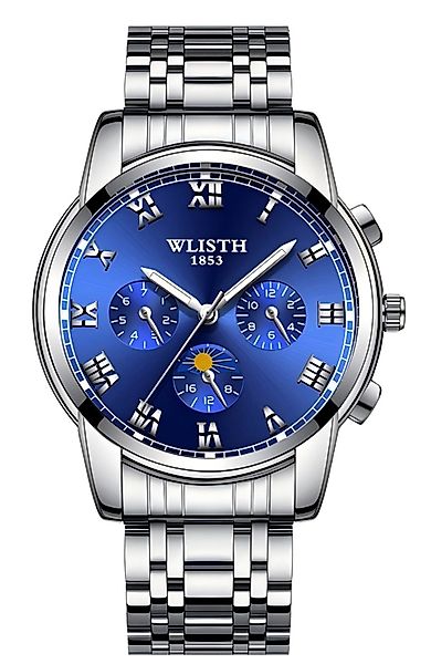 Forrlite Quarzuhr Quarzuhr, Armbanduhr Edelstahl Herren günstig online kaufen