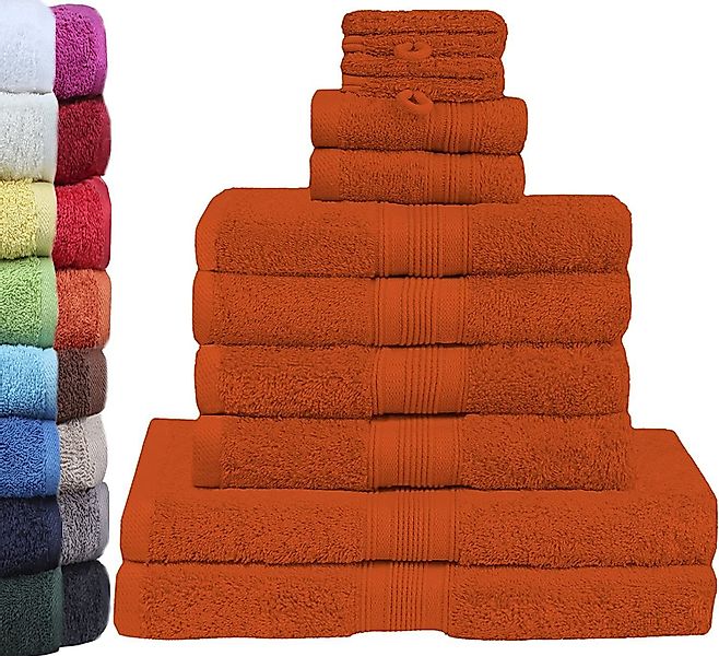 GREEN MARK Textilien Handtuch Set 10er-Set günstig online kaufen
