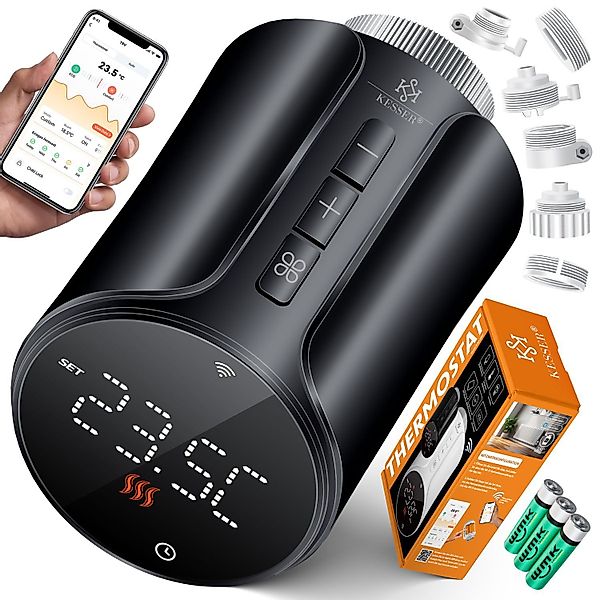 KESSER Heizkörperthermostat, Heizungsregler Smart Home Heizungssteuerung günstig online kaufen