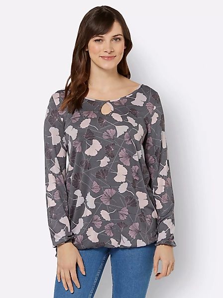 Ambria Rundhalsshirt "Shirt", (1 tlg.) günstig online kaufen
