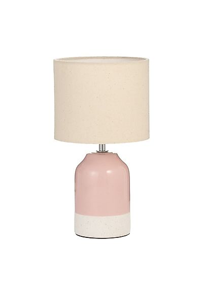 Pauleen Tischleuchte »Sandy Glow max. 20W 230V Stoffschirm Keramik«, 1 flam günstig online kaufen
