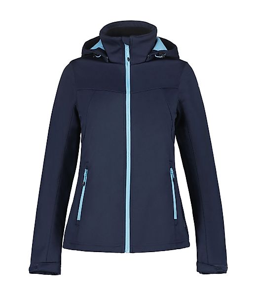 Icepeak Softshelljacke "D SOFTSHELLJACKE BOISE" 1 Stk. tlg. mit Kapuze Wass günstig online kaufen
