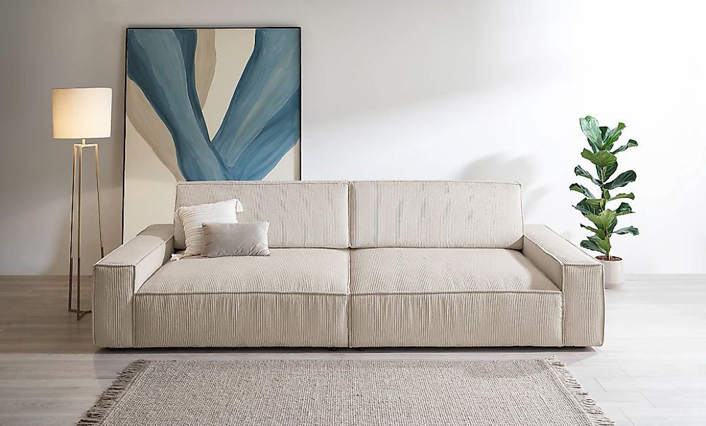 Home affaire Big-Sofa "NEU: SHERWOOD XXL, Big-Sofa (316cm), extra tiefe Sit günstig online kaufen