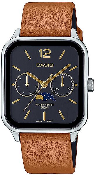 CASIO Quarzuhr Damenuhr Echtleder Armband - günstig online kaufen