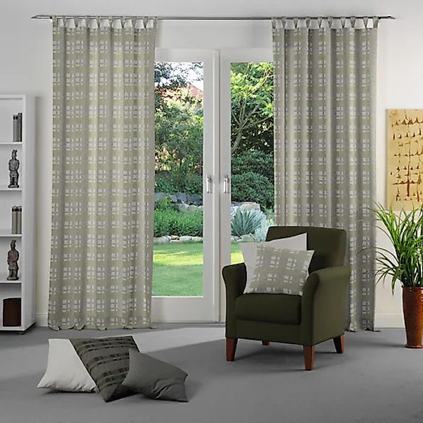 Wirth Vorhang »Laufenberg« Schlaufen 1 Stk. tlg. günstig online kaufen