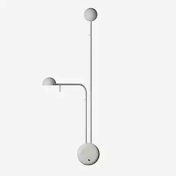 Vibia Pin Wandleuchte LED 2-flammig, creme - links günstig online kaufen