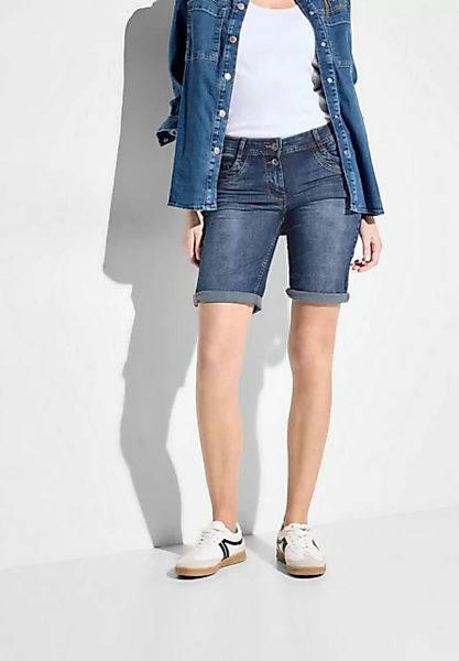 Cecil Jeansshorts - kurze Jeans Hose - Bermuda Shorts - Casual Fit - Jeans günstig online kaufen