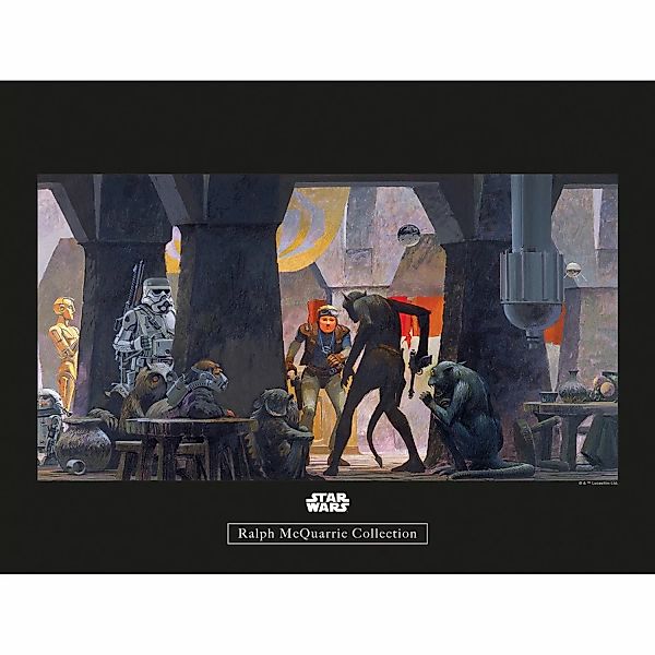 Komar Wandbild Star Wars Streets 40 x 30 cm günstig online kaufen