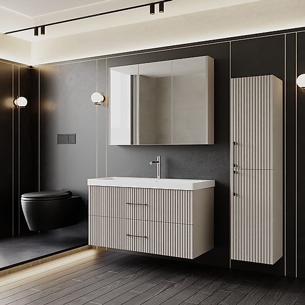 Karen Badmöbel-Set Badmöbel Set Liana, (Komplett-Set, günstig online kaufen