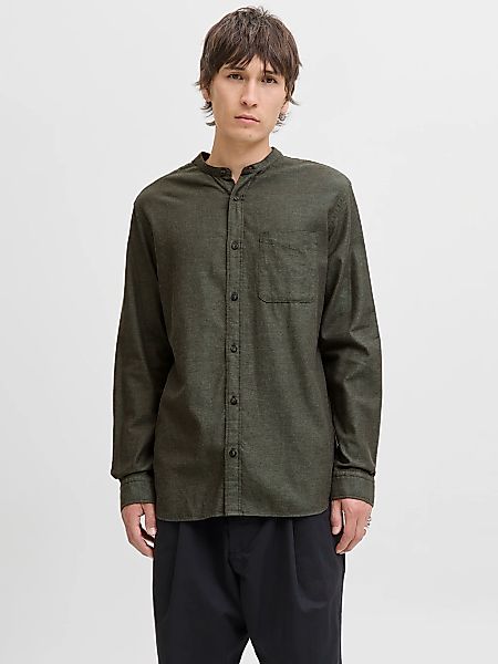 Jack & Jones Langarmhemd JJEBAND MELANGE günstig online kaufen