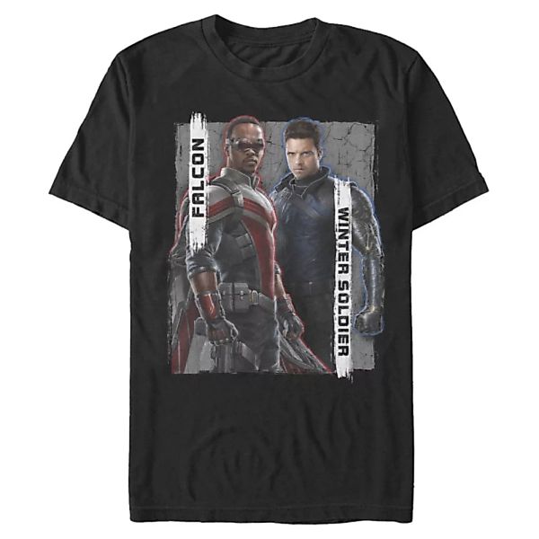 Marvel - The Falcon and the Winter Soldier - Gruppe New Team - Männer T-Shi günstig online kaufen
