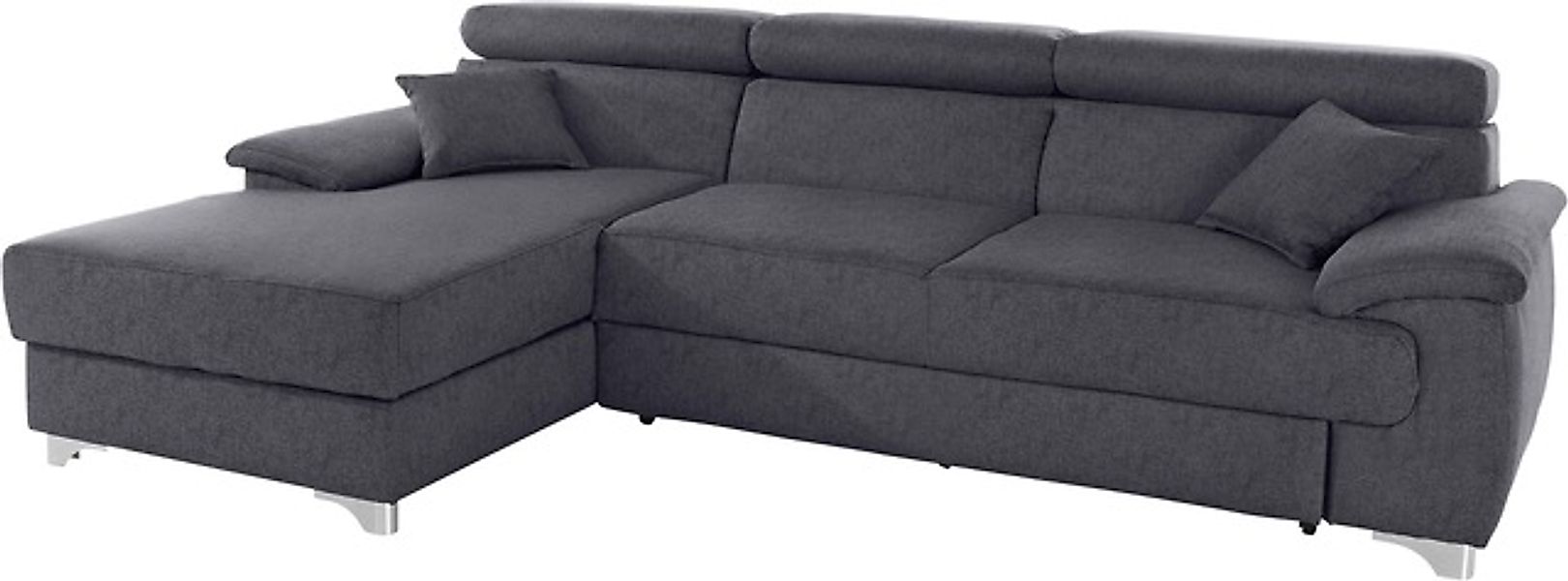 DOMO collection Ecksofa »Mira, inklusive Kopfteilverstellung für mehr Wohlf günstig online kaufen
