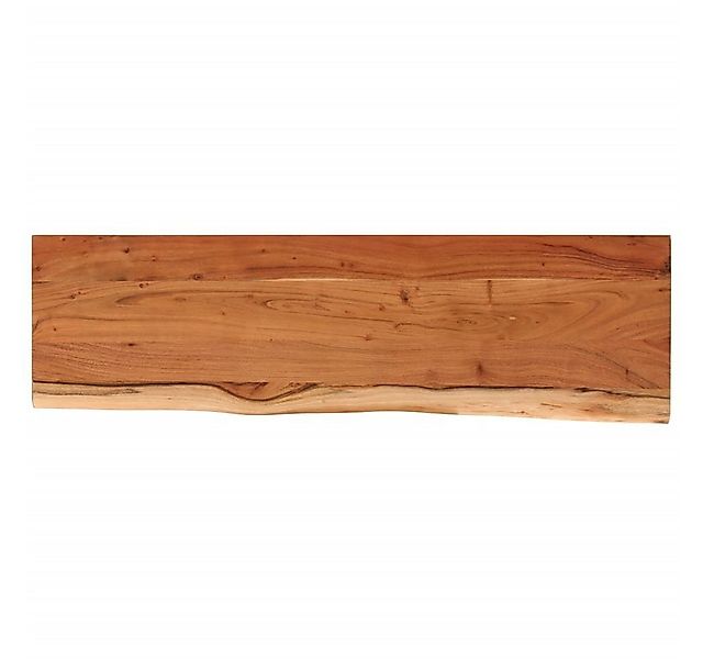 vidaXL Tischplatte Wandregal 60x20x2,5 cm Rechteckig Massivholz Baumkante ( günstig online kaufen