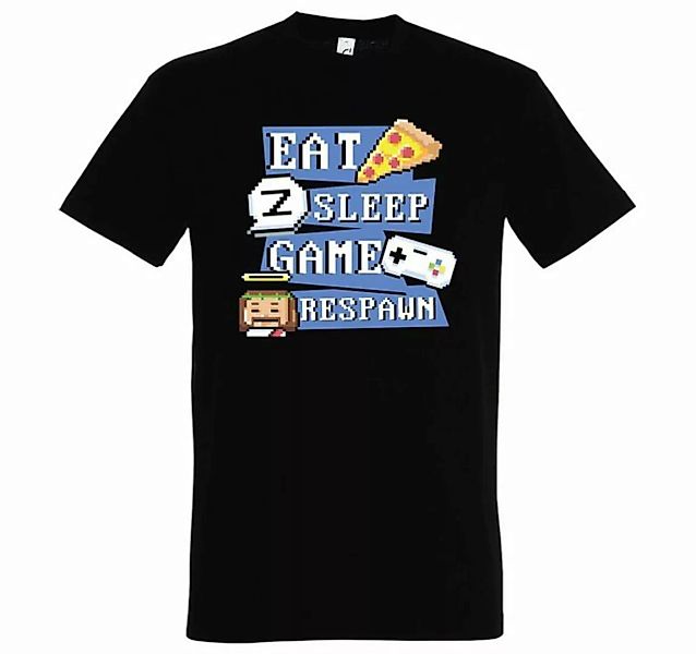 Youth Designz T-Shirt "Eat, Sleep, Game, Respawn" Herren Shirt mit trendige günstig online kaufen