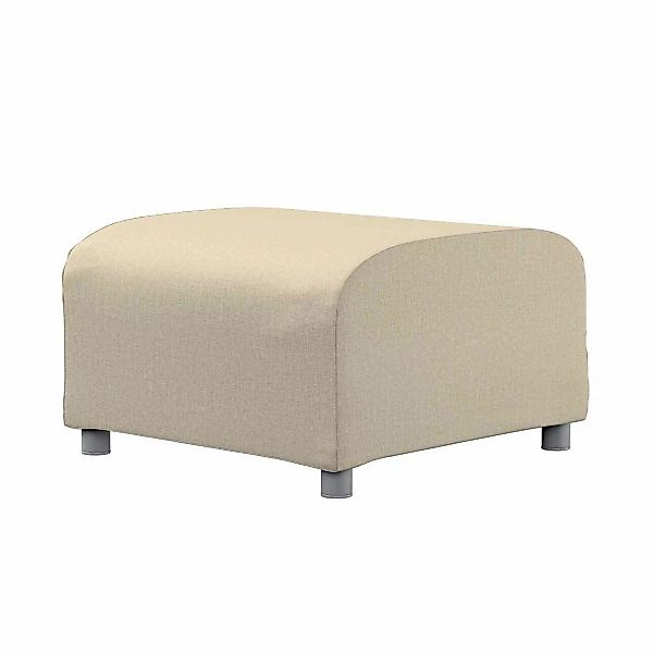 Bezug für Klippan Hocker, beige- grau, Husse, Klippan Hocker, City (704-80) günstig online kaufen