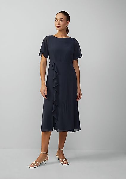 s.Oliver BLACK LABEL Minikleid Chiffonkleid mit günstig online kaufen