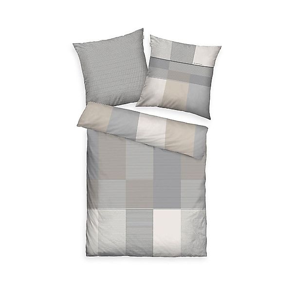 TOM TAILOR Bettwäsche Satin-Wende-Bettwäsche KARO, 200 günstig online kaufen