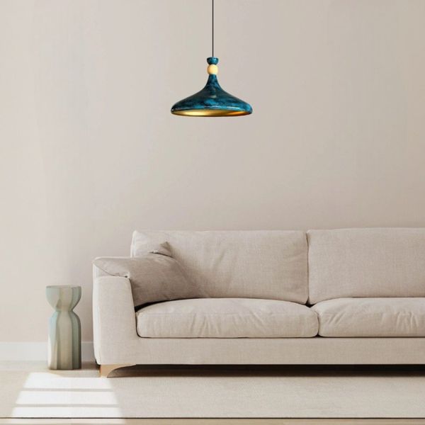 Bamyum Pendelleuchte Pendelleuchte Ø35 cm Metall günstig online kaufen