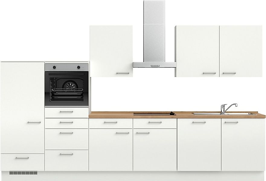 nobilia® Küchenzeile »"Laser I", Ausrichtung wählbar, Breite 360 cm« vormon günstig online kaufen