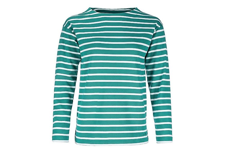 modAS Langarmshirt 2500D Damen Bretonisches Shirt U-Boot Ausschnitt - Ringe günstig online kaufen