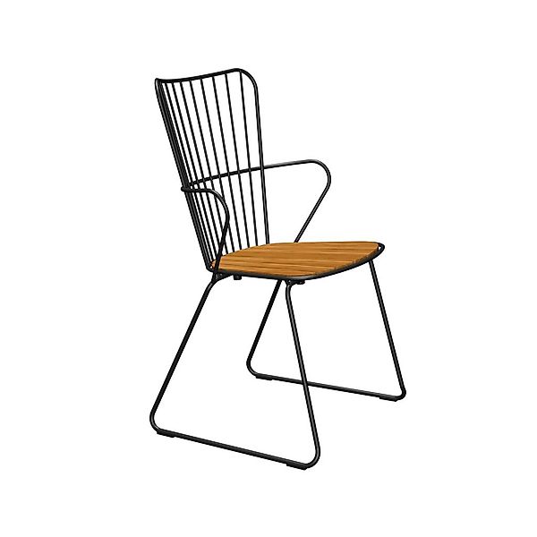 Outdoor Gartenstuhl Dining Chair PAON black günstig online kaufen