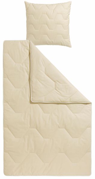 Älgdröm Naturfaserbettdecke + Kopfkissen "Bettdecke 135x200 cm, Decke mit n günstig online kaufen