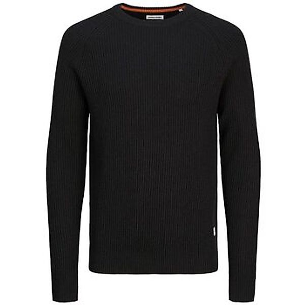 Jack & Jones  Pullover 12258471 PANNEL CREW-BLACK günstig online kaufen