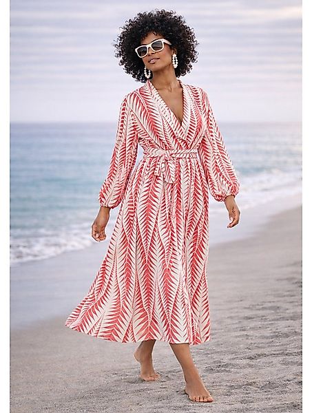 YC Fashion & Style Sommerkleid in Wickeloptik mit Bindegürtel – One Size Ba günstig online kaufen