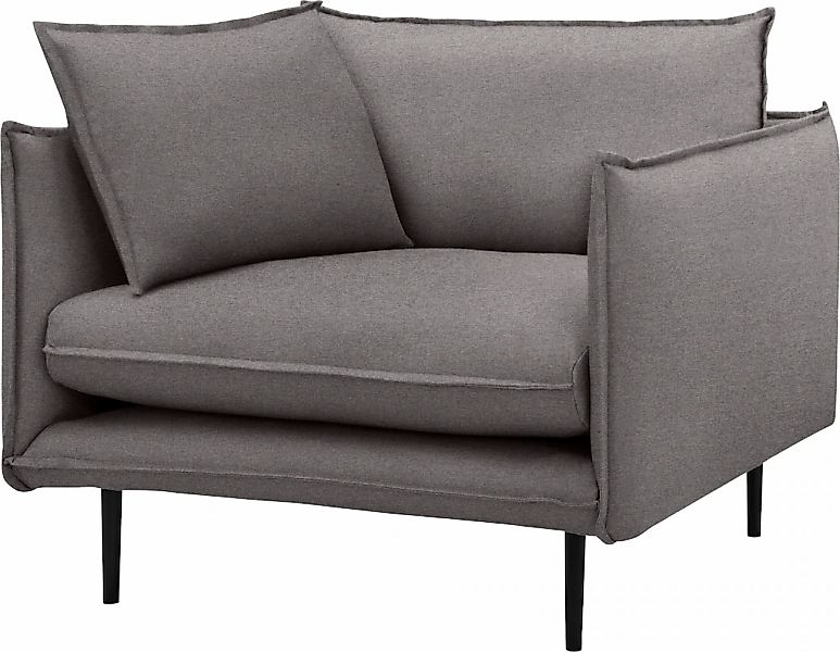 Home affaire 1,5-Sitzer "Somba" mit dickem Keder und eleganter Optik günstig online kaufen