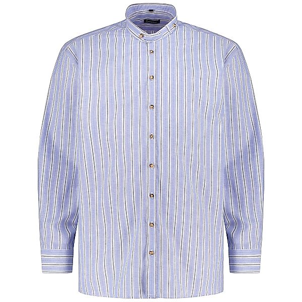 Orbis Trachtenhemd aus Baumwolle Farbe blau Größe: 5XL günstig online kaufen