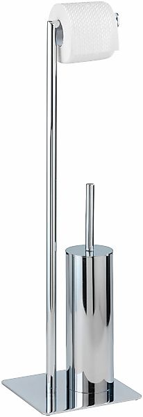 Wenko Stand WC-Garnitur Recco Chrom günstig online kaufen
