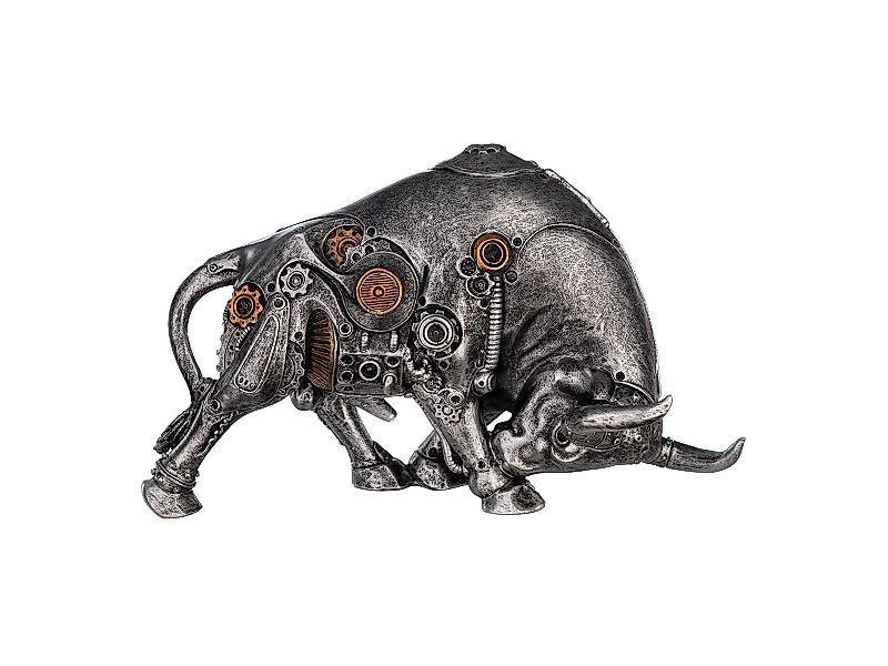 Brillibrum Dekofigur Zahnrad Design Steampunk Skulptur günstig online kaufen