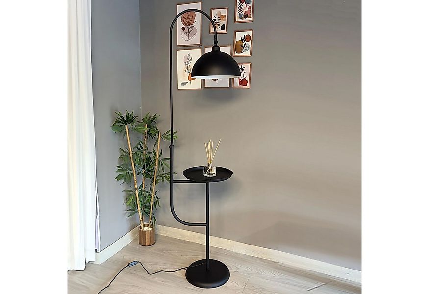 Bamyum Stehlampe Moderne Stehlampe aus Metall mit E27, verstellbarer Lampen günstig online kaufen