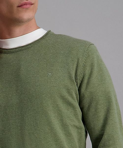 Pioneer Authentic Jeans Rundhalspullover mit Rollkante günstig online kaufen