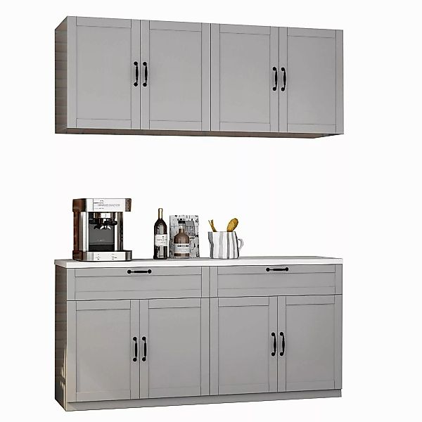 FUFU&GAGA Küchenbuffet Küchenschrank, 160*44*80cm günstig online kaufen