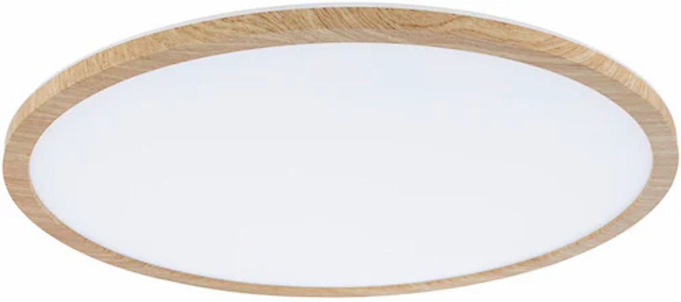 Paulmann LED Panel »Atria Shine 22W 3000K 420mm Eiche Kunststoff IP44«, 1 f günstig online kaufen