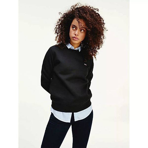 Tommy Jeans Regular Fleece Sweatshirt 3XL Black günstig online kaufen