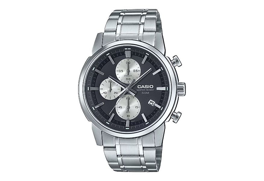 CASIO Quarzuhr Casio Herrenarmbanduhr Chronograph MTP-E510D-1A2VDF günstig online kaufen