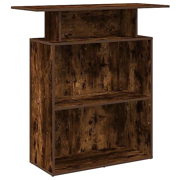 vidaXL Schreibtisch Empfangstheke Räuchereiche 100x40x104 cm günstig online kaufen