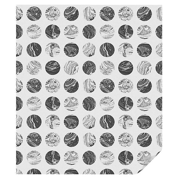 Tulup Buntglasfolie Marmor Eleganz Buntglas Fensterfolie 100x116 cm Weiß Si günstig online kaufen