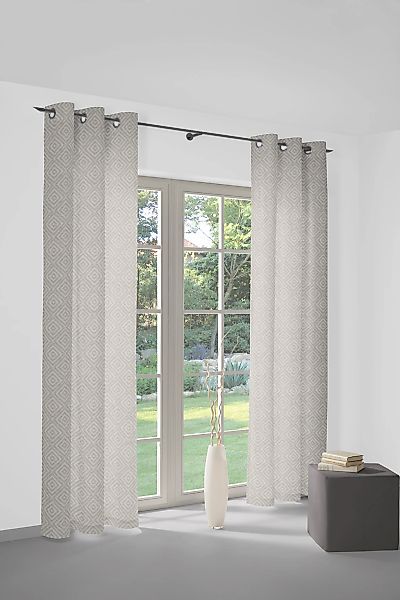 Wirth Vorhang "Telfort" Ösen 1 Stk. tlg. günstig online kaufen