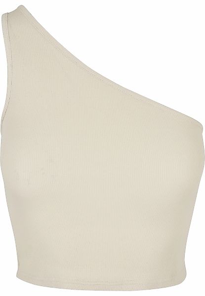 URBAN CLASSICS Tanktop "Urban Classics Damen Ladies Cropped Asymmetric Top" günstig online kaufen
