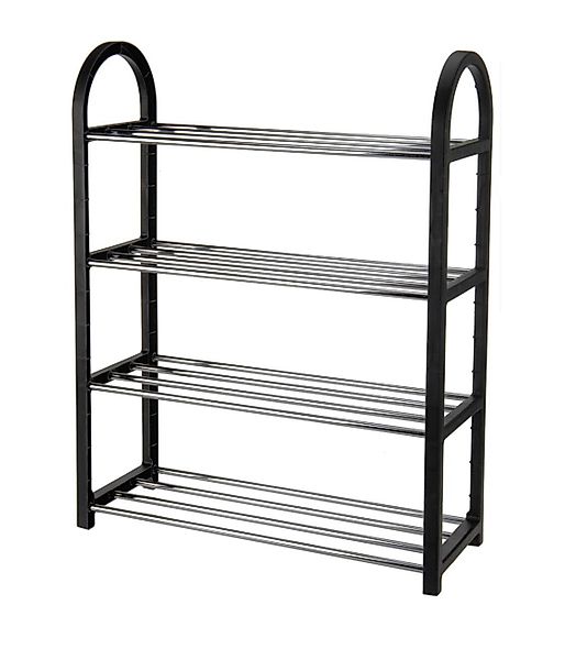 Spetebo Schuhregal Metall Schuhregal 4 Etagen günstig online kaufen