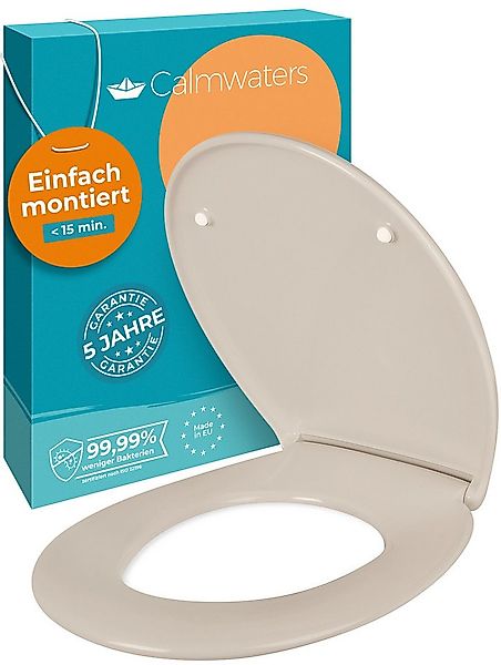 Calmwaters WC-Sitz Original, Premium, Made in EU, Absenkautomatik, bis 250 günstig online kaufen