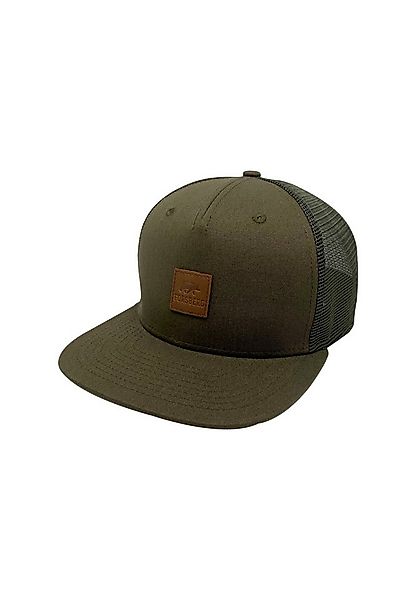 FORSBERG Snapback Cap olivfarbene Cap mit Netzgewebe günstig online kaufen