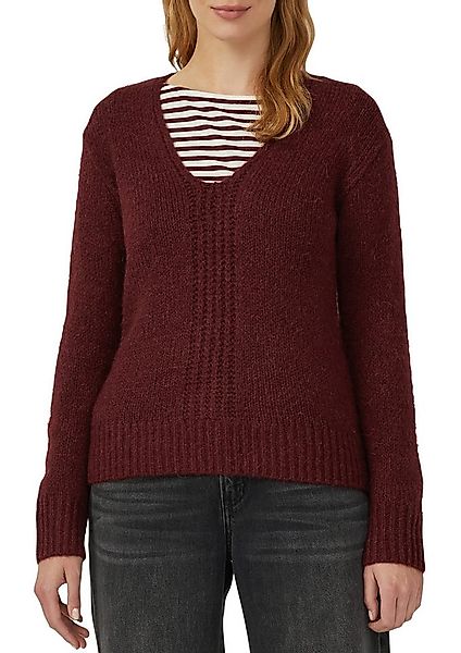 s.Oliver Strickpullover mit V-Ausschnitt günstig online kaufen