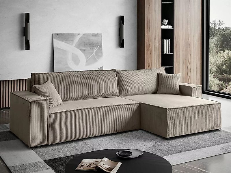 Lookway Ecksofa CARLO L-Form mit Lieferung bis in die Wohnung, mit Bettkast günstig online kaufen