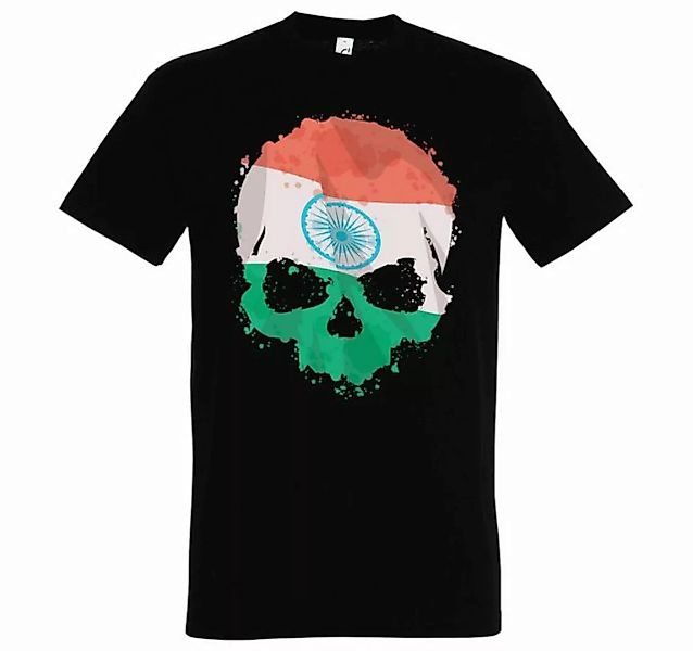 Youth Designz T-Shirt Indien Totenkopf Schädel Herren Shirt mit trendigem F günstig online kaufen