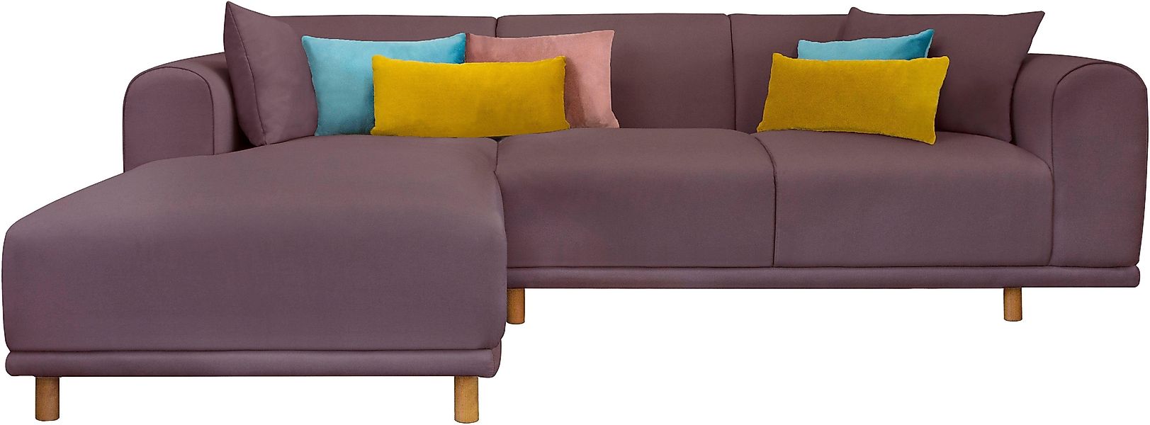 andas Ecksofa Maroon L-Form, in skandinavischem günstig online kaufen